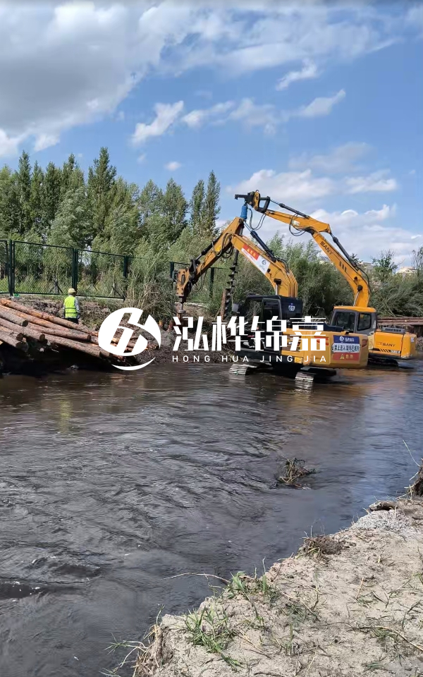 山西打松木樁專業(yè)施工隊-松木樁施工多少錢一根?