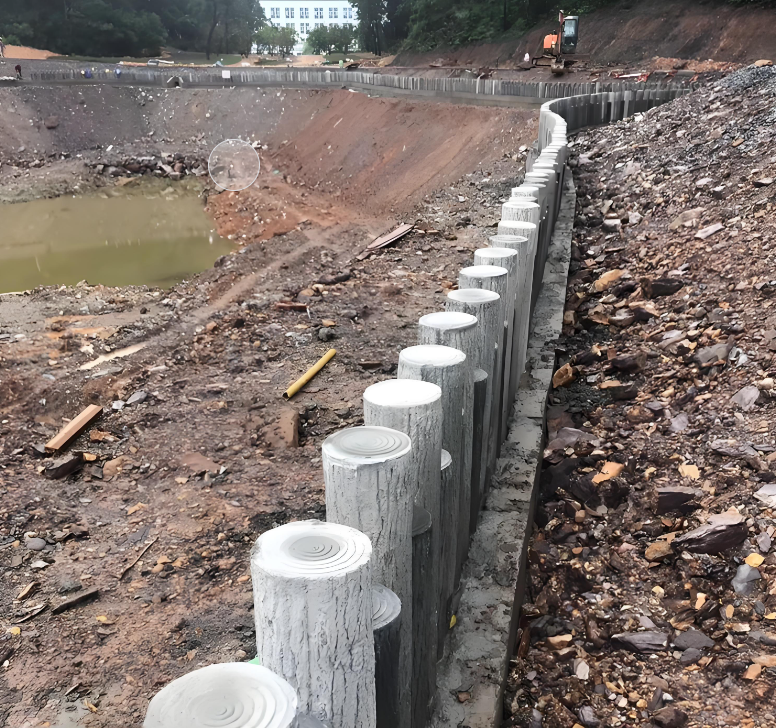 水泥仿木樁施工隊泓樺錦嘉 - 水泥仿木樁能用在庭院裝飾嗎？