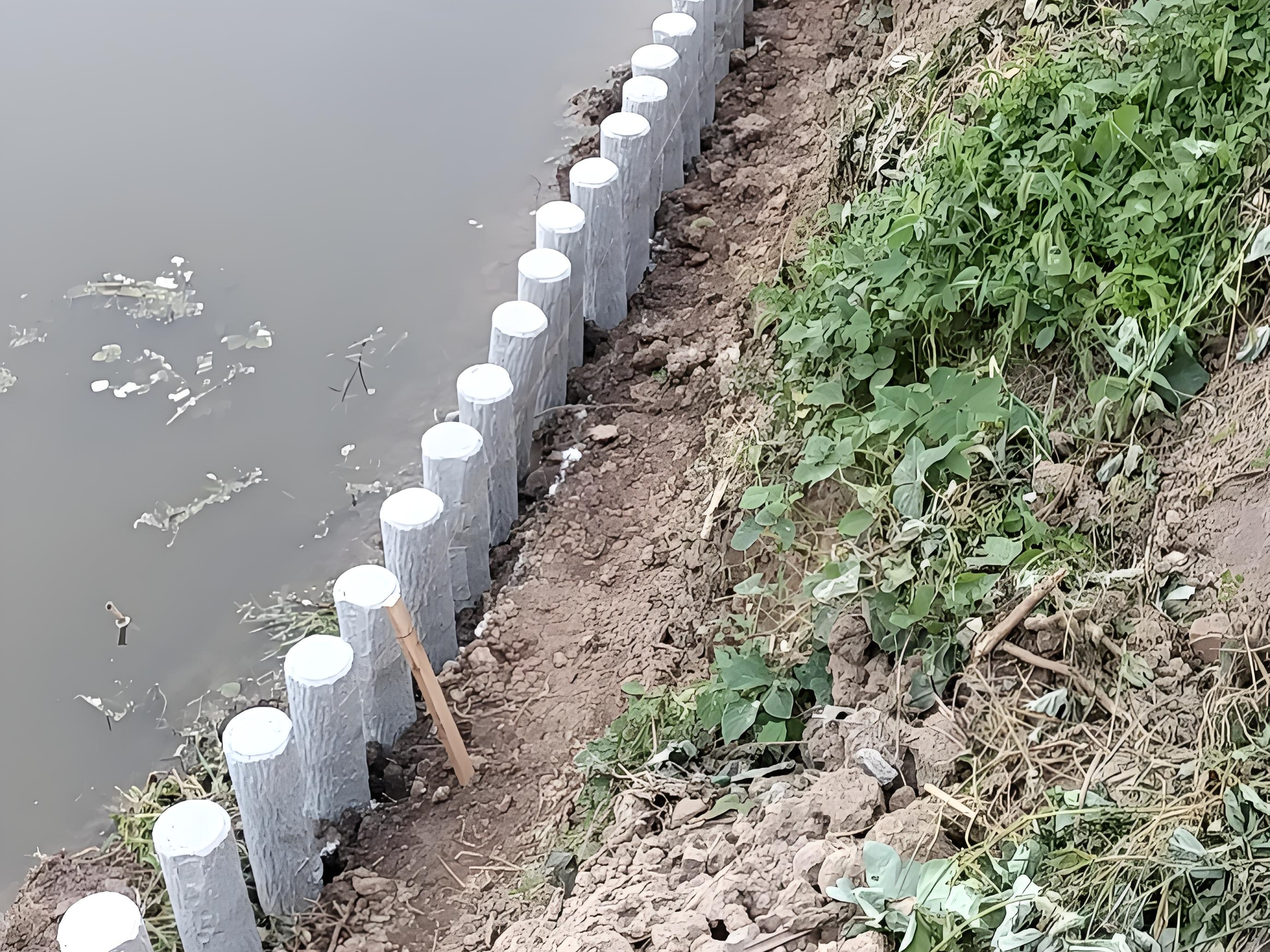 水泥仿木樁施工隊泓樺錦嘉 - 小型項目水泥樁打樁施工隊接嗎？